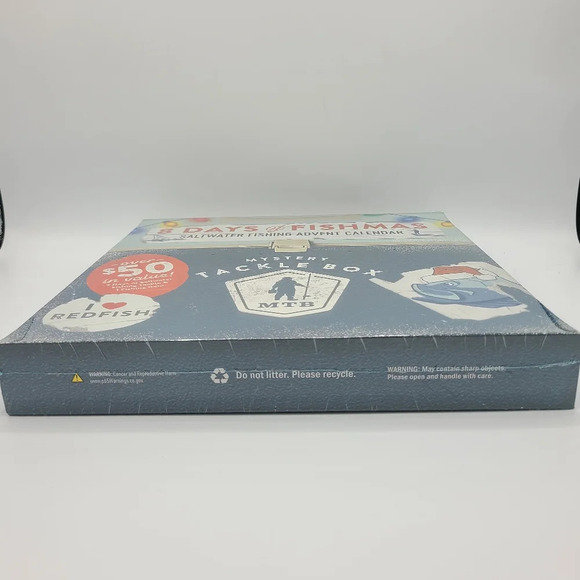 Catch Co. 8 Days of Fishmas Saltwater Fishing Advent Calendar Mystery Tackle Box - Picture 5 of 9